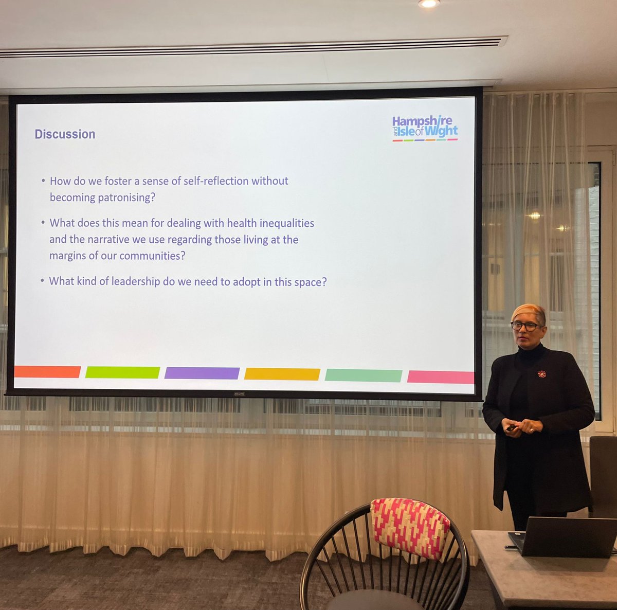 Getting the #ICB culture right with @lenasamuels

🌟What we are here to do? 
🌟How do we develop the right culture to work together? 
🌟How do we make the most of different perspectives from across the system, to provide us with new ideas and solutions?

#WomenLeaders2022