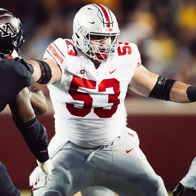 Highest graded Centers from Week 10:

1️⃣ Lukę Wypler: 84.6
2️⃣ Brett Neilon: 84.1
3️⃣ Juice Scruggs: 84.0