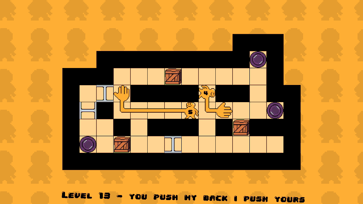 Handshakes: Move each hand through various puzzles to reach each other and achieve Handshake nirvana!

petpumpkin.itch.io/handshakes?ac=… by <a href="/pet_pumpkin/">Pet Pumpkin</a>