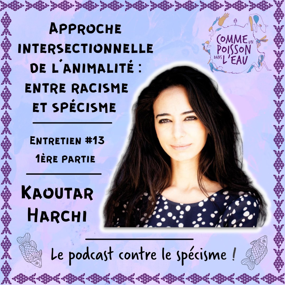 poissonpodcast's tweet image. 🔴J'ai eu le grand honneur d'enregistrer un entretien avec la sociologue et écrivaine @KaoutarHarchi dont voici la première partie !

🫴Elle y défend une approche #intersectionnelle de l'animalité qui prenne aussi en compte la façon dont des humain-es sont animalisées

(lien👇)