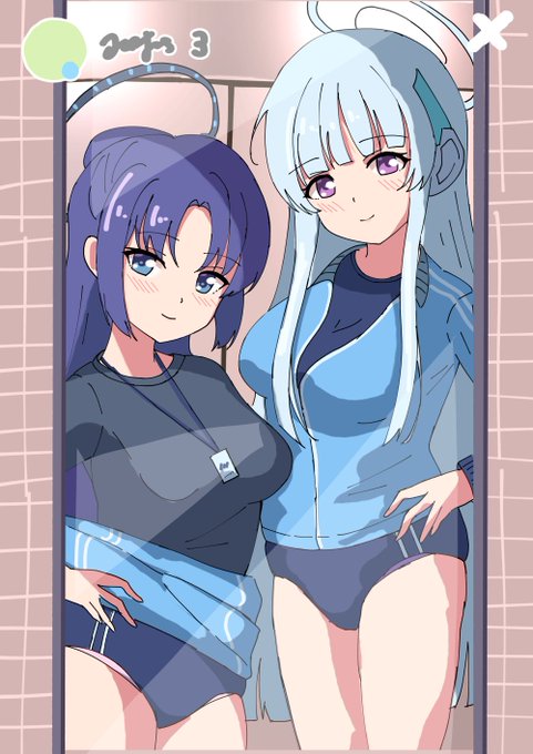 ユウカとノアのブルマ姿良すぎるんだよなぁ... 