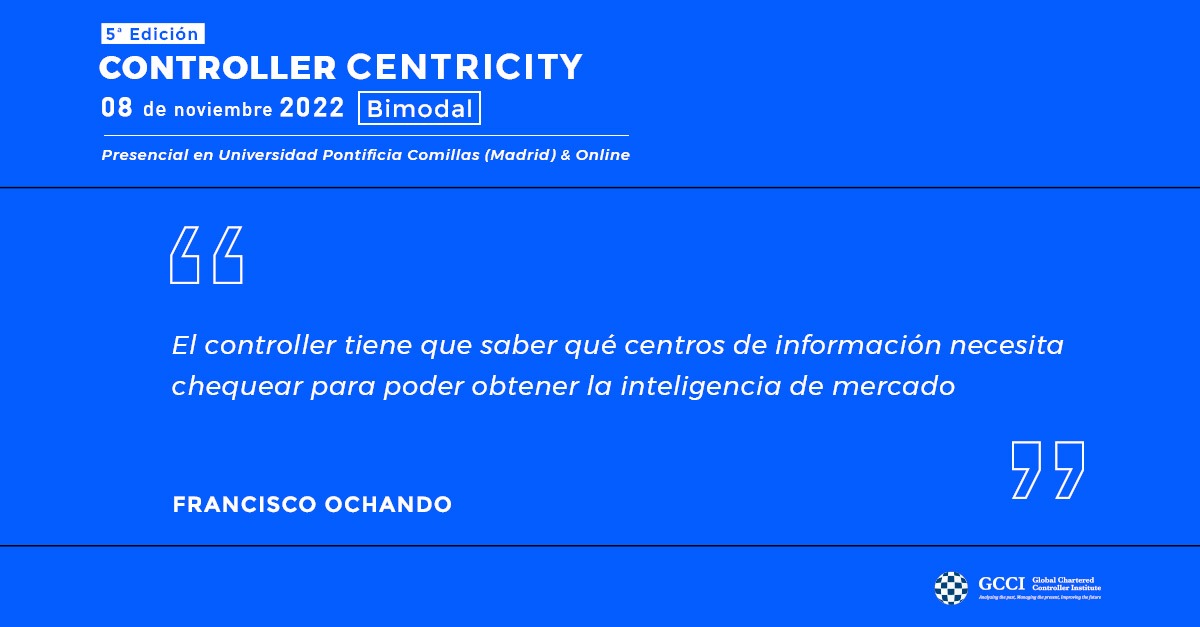 GlobController's tweet photo. #controllercentricity 2022 | En la última de la ponencias de la mañana Francisco Ochando, Director Marketplace Analytics en Nike, ha resaltado la importancia de dominar la inteligencia de mercado, para lo cual el Controller deberá saber cómo extraer la información necesaria. https://t.co/wL0Cx5VLQA