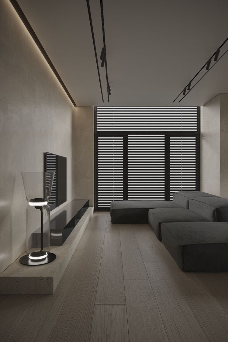 A minimalistic living space >>>