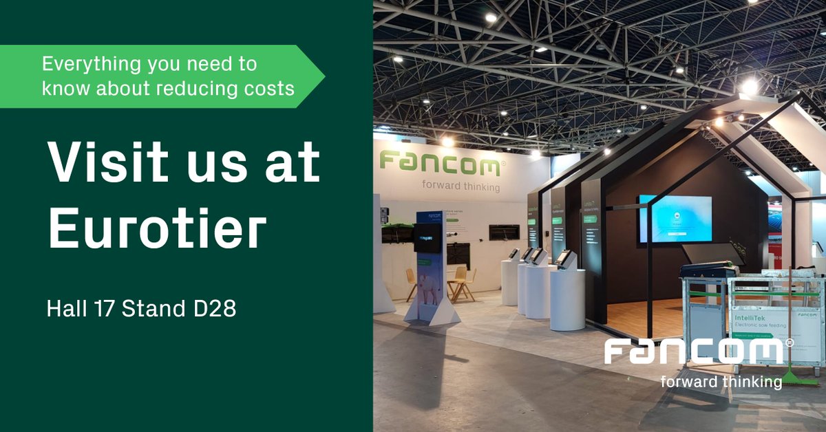 Investing in automation has never been more attractive. Small improvements in the way a farm is run can generate significant performance gains and cost savings. We warmly welcome you to our stand H17D28, to show you our new, cost saving innovations.

tinyurl.com/yck597vt