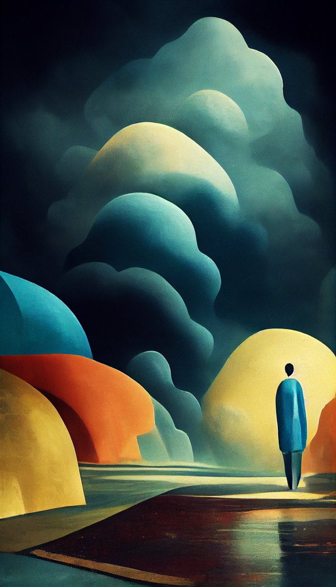 Aaron_NFTart's tweet image. Part of my #abstractemotions collection on OBJKT.

"Gloom"
10 editions/2 XTZ

objkt.com/asset/KT1Bc6vH…

The state of being colorblind and constantly told how colorful the world is.

#CleanNFT #tezosart #digitalart