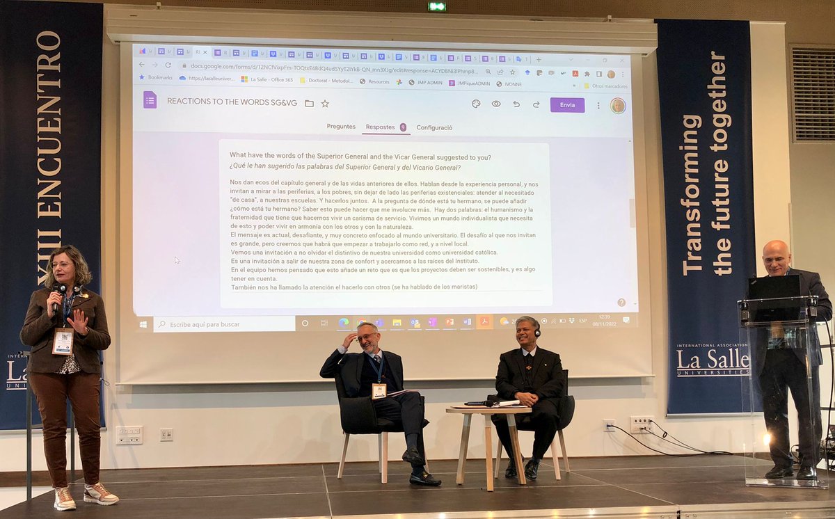 Hoy en Beauvais ha comenzado el XIII ENCUENTRO de universidades de La Salle. IALU. #SomosLaSalle. Universidades de los 5 continentes unidas por una educación universitaria lasaliana. 

#EvidenceBased #CentradaEnLaPersona