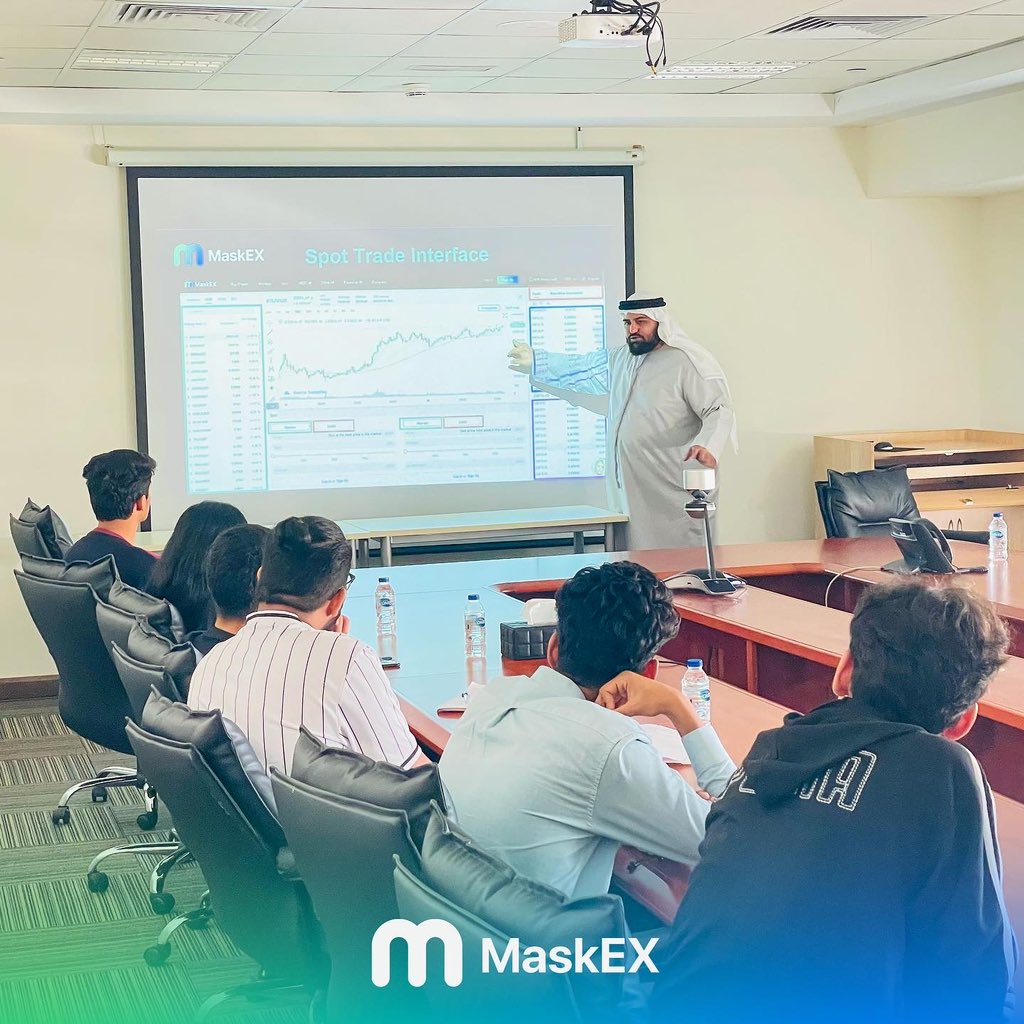 MaskEXGlobal's tweet photo. 🏆UAE UNIVERSITY TRADING COMPETITION 🏆
Pleasant meeting our first team - De Montfort University Dubai @DmuDubai
Hope you guys had good time in our guest lecture 😎 Good Luck 🍀
#MaskEX #MaskEXGlobal #DMU https://t.co/IzSMSp1upT
