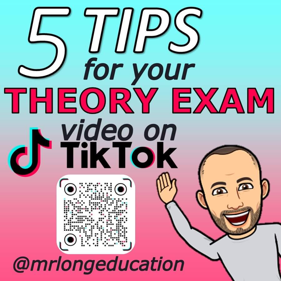 MrLongEducation's tweet photo. All the best for those writing their theory exams, especially the Grade 12 CAT and IT students. I have 5 tips for you before you write, and you can watch this on our TikTok channel at https://t.co/BDXmskeHuf

Share this with your friends! https://t.co/P4FvjBaYLK