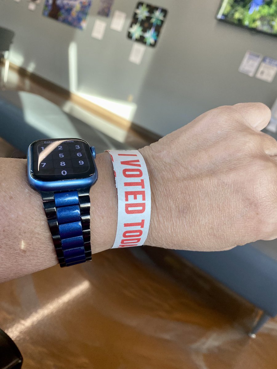 Voted early this morning and the polls were crowded!!!  PLEASE GET OUT AND VOTE!!  Every election is determined by the people who show up!!