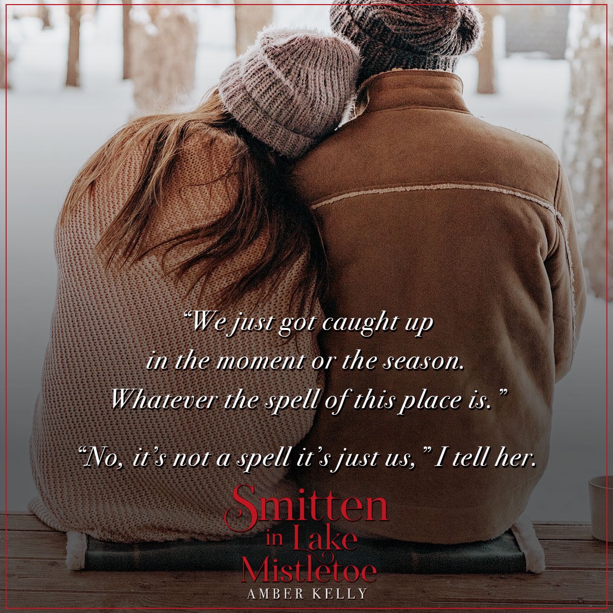 🎄TEASER BLAST🎄
𝐒𝐦𝐢𝐭𝐭𝐞𝐧 𝐢𝐧 𝐋𝐚𝐤𝐞 𝐌𝐢𝐬𝐭𝐥𝐞𝐭𝐨𝐞, a holly jolly steamy Christmas tale, releases on November 17th! Pre-order for 99cents: mybook.to/smitteninlakem…