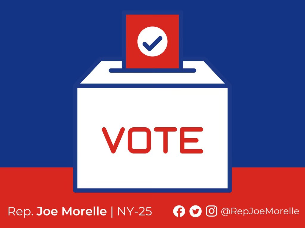 RepJoeMorelle's tweet photo. Today is Election Day! Make your voice heard—vote! https://t.co/X7tkmpy7q4