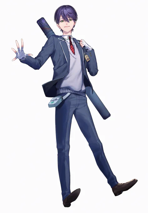 もちまるさんにずいぶん前にリクエストいただいていた剣持、いまさらながら描きました…!リクエストありがとうございました～!!! 