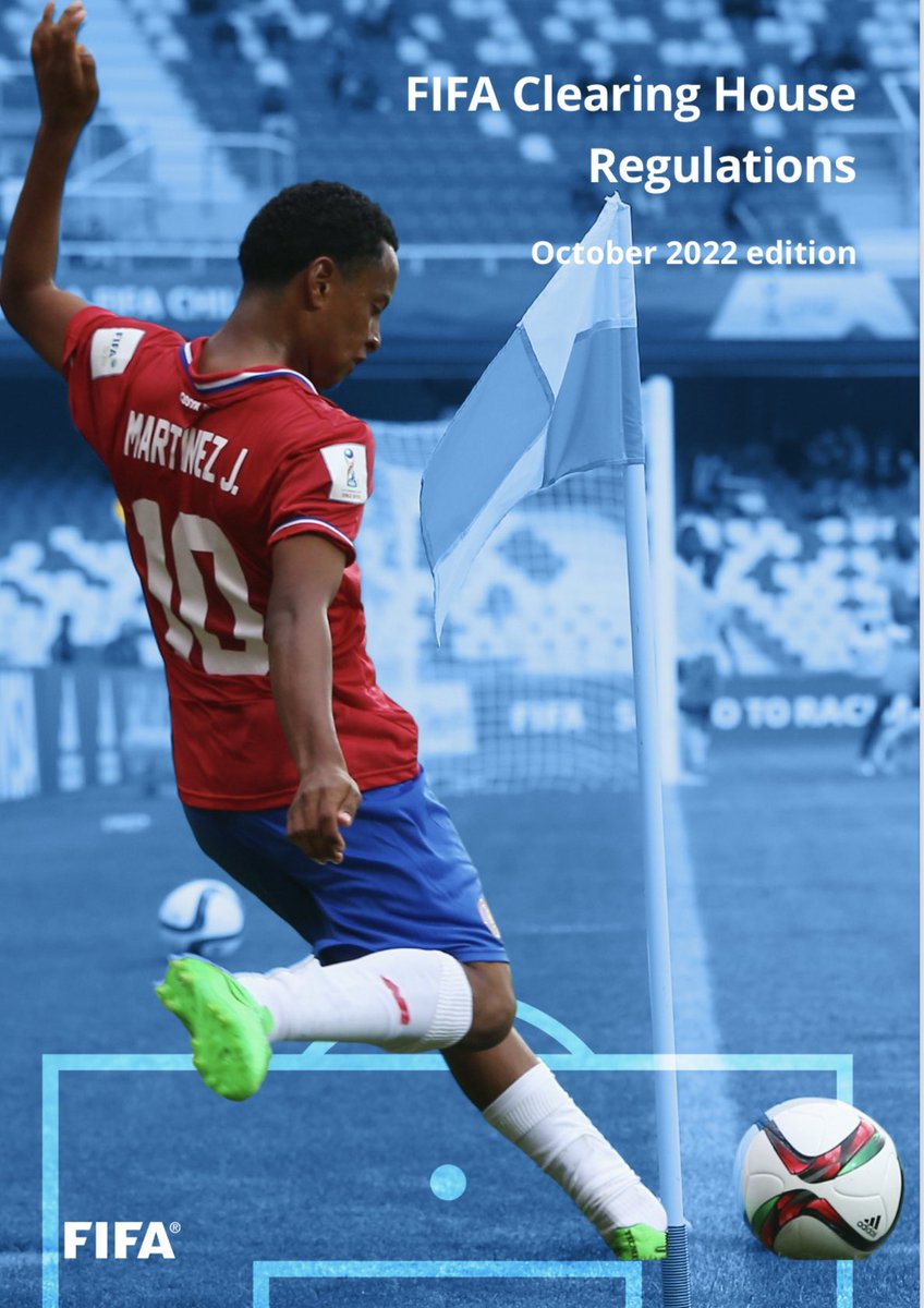 The FIFA Clearing House (FCH) goes live on 16 November 2022.

The FCH is an integral part of FIFA’s ongoing commitment to introducing fundamental changes to the football transfer system.

Download the new regulations now on legal.fifa.com.