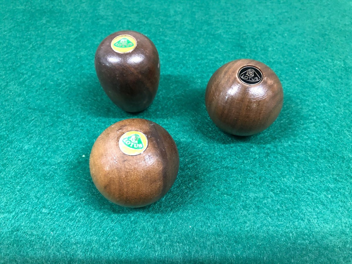 We've just taken delivery of a selection of classic lotus gear knobs at parts.classicteamlotus.co.uk Is it time to renew the tired one in your pride and joy? #classiclotus