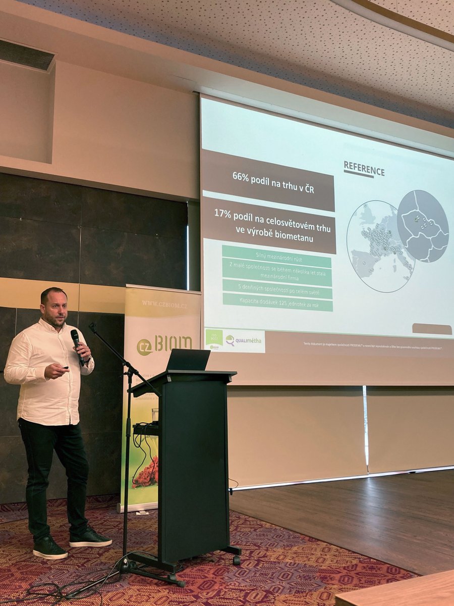 Prodeval_biogas's tweet photo. Výroční konference @CZBiom o biomase, bioplynu a energii 2022 probíhá. 🌱
Náš tým na vás čeká na místě!
📍 Hotel Zámek #Valeč, Stánek PRODEVAL
#Bioplyn #Biometan #zelenyplyn #transformaceenergetiky #obnovitelnyplyn #obnovitelnaenergie #energetickýmix #zelenámobilita #BioCNG https://t.co/xGdjXhVrcx