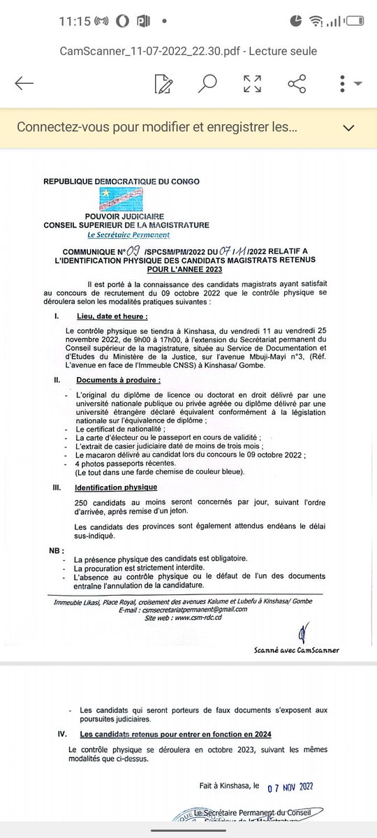 Identification physique des candidats magistrats retenus à partir de ce vendredi 11 novembre. <a href="/DieudonnKamule3/">Dieudonné Kamuleta Badibanga</a> <a href="/CSMagistrature/">Conseil magistrature</a> <a href="/Conseil_Etat/">Conseil d'État</a> <a href="/AfriyanRdc/">AfriYAN RDC</a> <a href="/actualitecd/">ACTUALITE.CD</a> <a href="/DeniseNyakeru/">Denise NYAKERU TSHISEKEDI</a> <a href="/RienSlesFemmes/">Rien sans les Femmes</a> <a href="/PMamitsho/">Pontshi Lobo Mamitsho</a> <a href="/MimyMopunga/">mimy MOPUNGA</a> <a href="/BMicost/">Bikela Mundele mimie Micost</a>