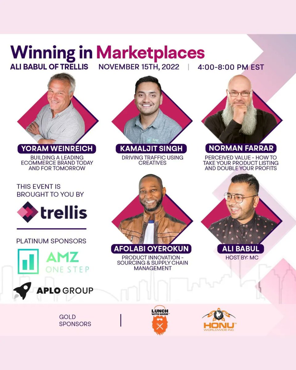 honu_worldwide's tweet photo. Don't miss out! RSVP your spot for Ecommerce Canada!

Join us for a day of learning about how you can scale and grow your brand with insights from industry leaders. You'll also have the opportunity to network featuring Amazon sellers!
 
Register here: https://t.co/CbAb49myQF https://t.co/RvGCSrUweO