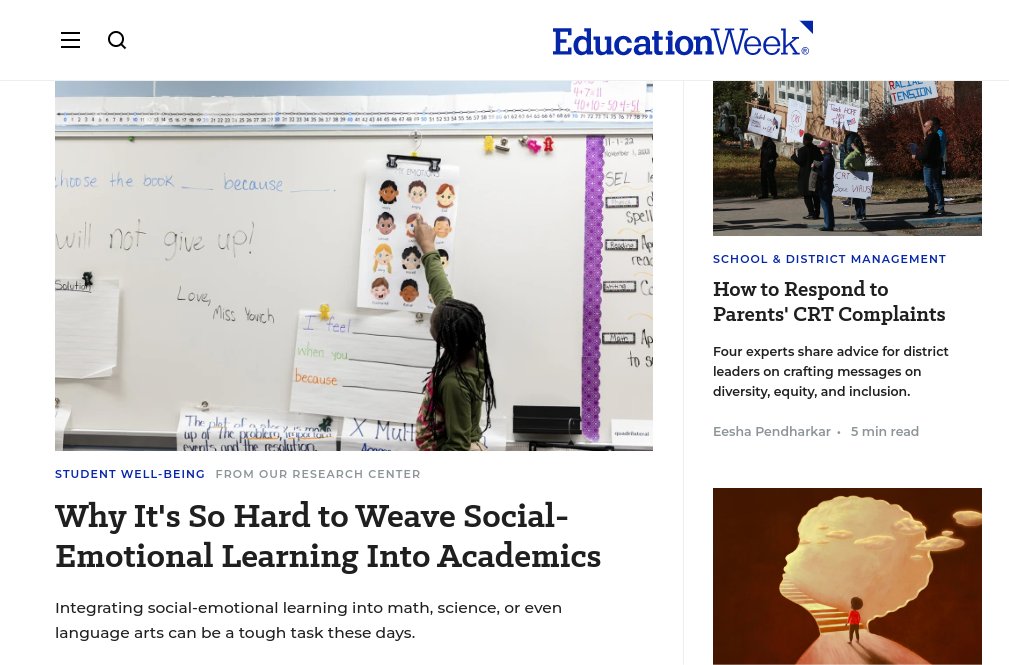 0riettaRose's tweet image. SEL imposes &amp;amp; trains feelings.

They say CRT doesn't exist in K-12.

So what are these two articles talking about?

🧵#HyperThread