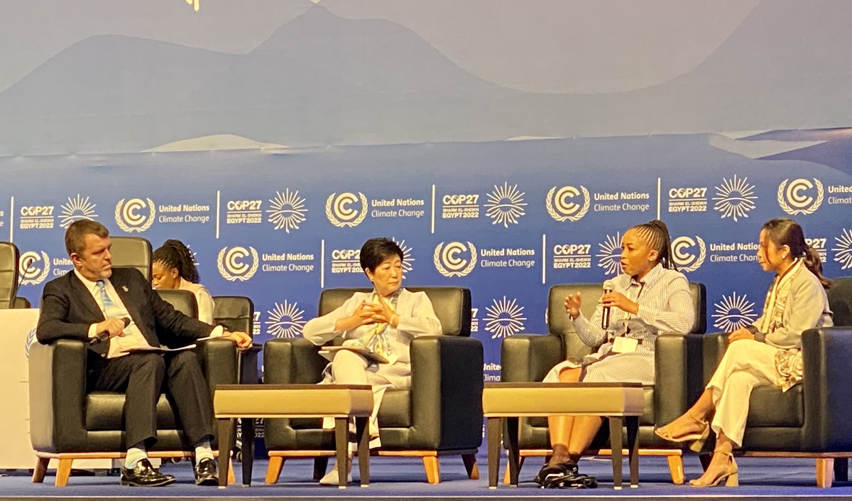 sanderchan's tweet photo. @PhutiMahanyele (@Naspers): young people across #Africa are contributing to climate solutions through entrepreneurship. #ClimateAction @COP27P #COP27 #Klimalog https://t.co/H7tlw5HMfZ