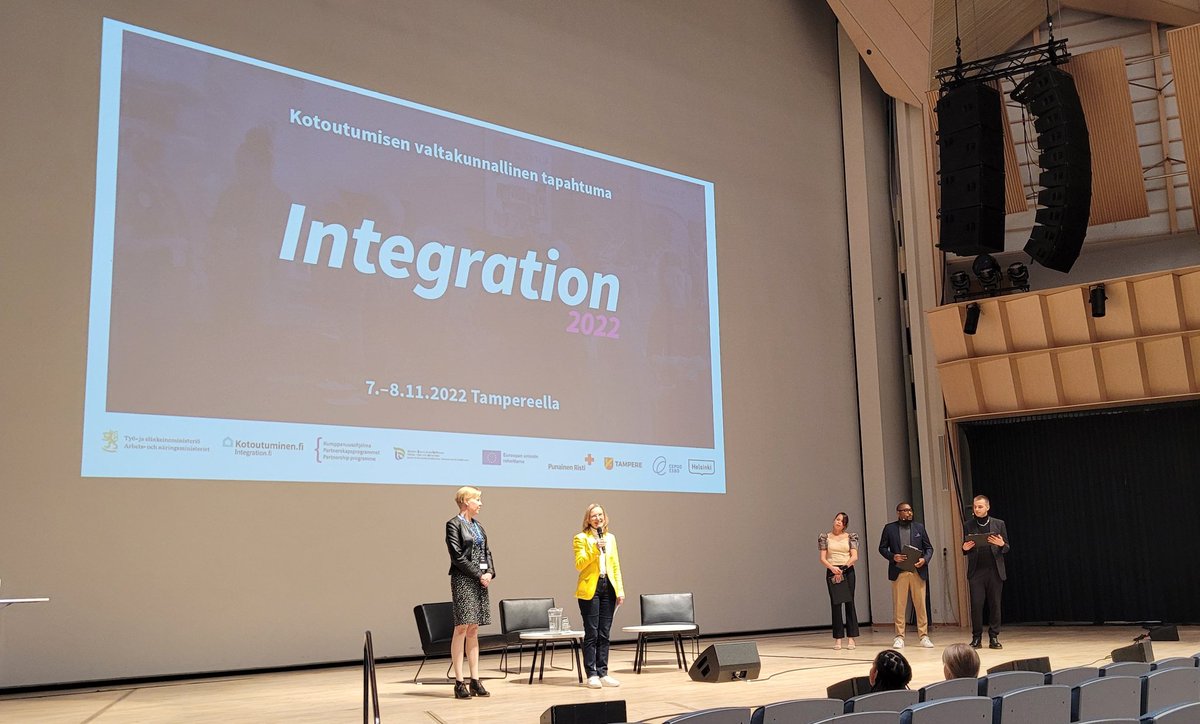 MoniheliRy's tweet photo. #integration2022 tapahtuma on tulossa päätökseen. Kaksi päivää täynnä kohtaamisia, keskusteluja, uutta tietoa ja vanhoja ystäviä. Seuraavana edessä on kaiken opitun ottaminen käyttöön!
@Kumppanuudessa @thlmonet @KOTOoske @TEM_uutiset @Tamperekaupunki https://t.co/Ztcfnwh0RJ