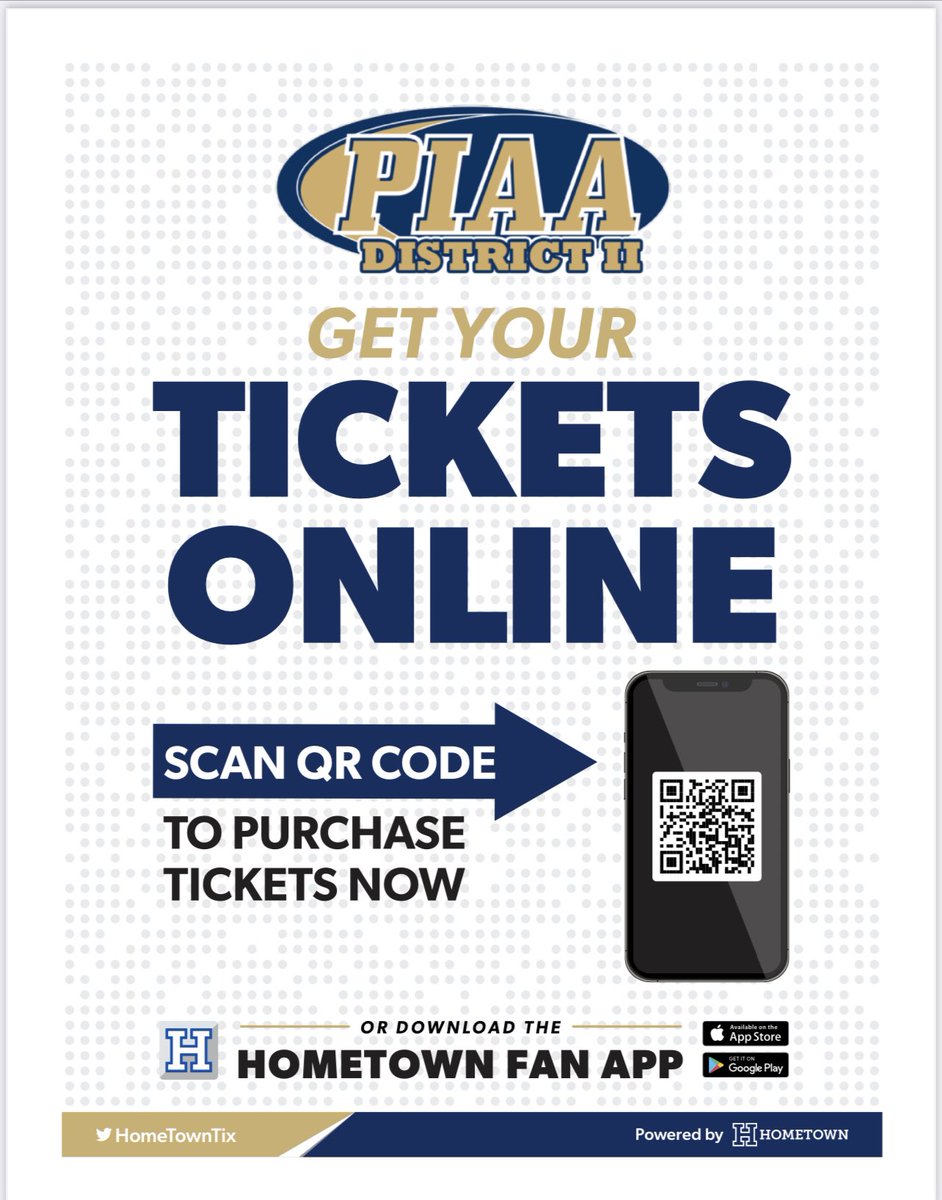 Championship Football 🏈! This Friday our Wildcats host the Cavaliers of Scranton Prep for the District 2 3A Championship at 7:00 pm at Sharkey Rosetti Stadium!

It’s $6 for both students and adults and NO CHARGE for children under 5 or seniors 65 and older (with proof of age)