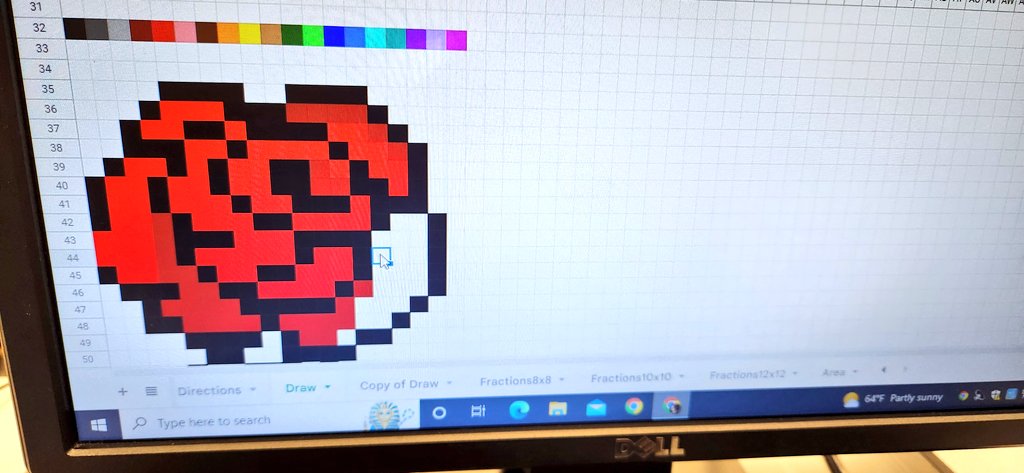lovelandtech's tweet photo. Ss chose middle school lessons last week during #FreeChoice week on #GoogleAppliedDigitalSkills. One Ss chose to make a #GoogleFormQuiz all about her interests & another Ss chose to re-do/extend a #PixelArt project on #GoogleSheets. @Neptune_STEM @NeptuneSchools @SNishTech https://t.co/EhdjYZkw5N