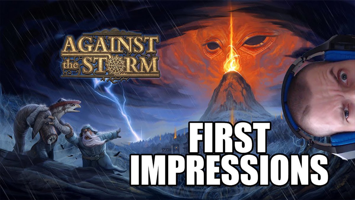 MLMariss's tweet photo. Against the Storm: First Impressions - AMAZING GAME!
https://t.co/CI2H7xlQe4 https://t.co/84i0wL25QV