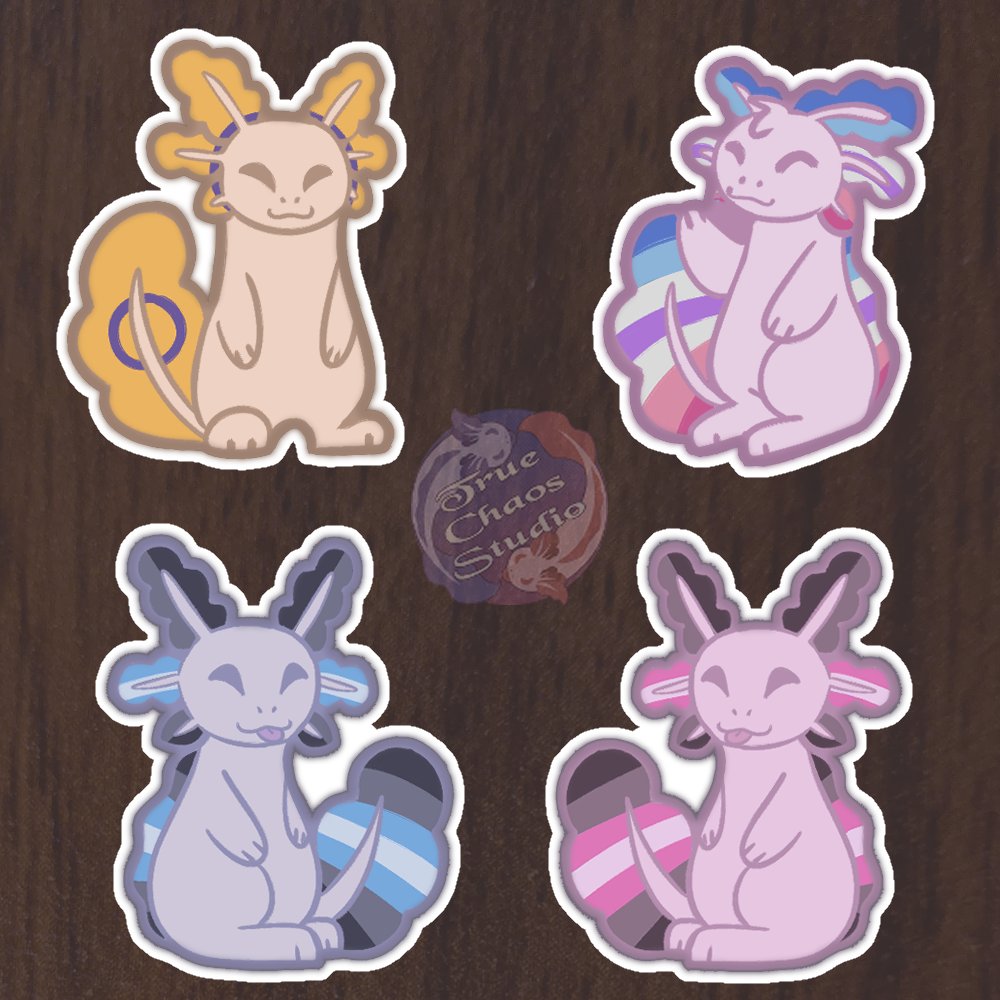 TrueChaosStudio's tweet photo. Gay axolotle pt2 !!! 🏳️‍🌈🏳️‍⚧️🐸

#gay #axolotl #aksolotl #pride #smallartist #smallartaccount #smallbusiness #smallbusinessowner #gayaxolotl #gaypride #bisexual #pansexual #trans #transgender #sticker #stickershop #naklejki #truechaosstudio https://t.co/vHau56b9m5