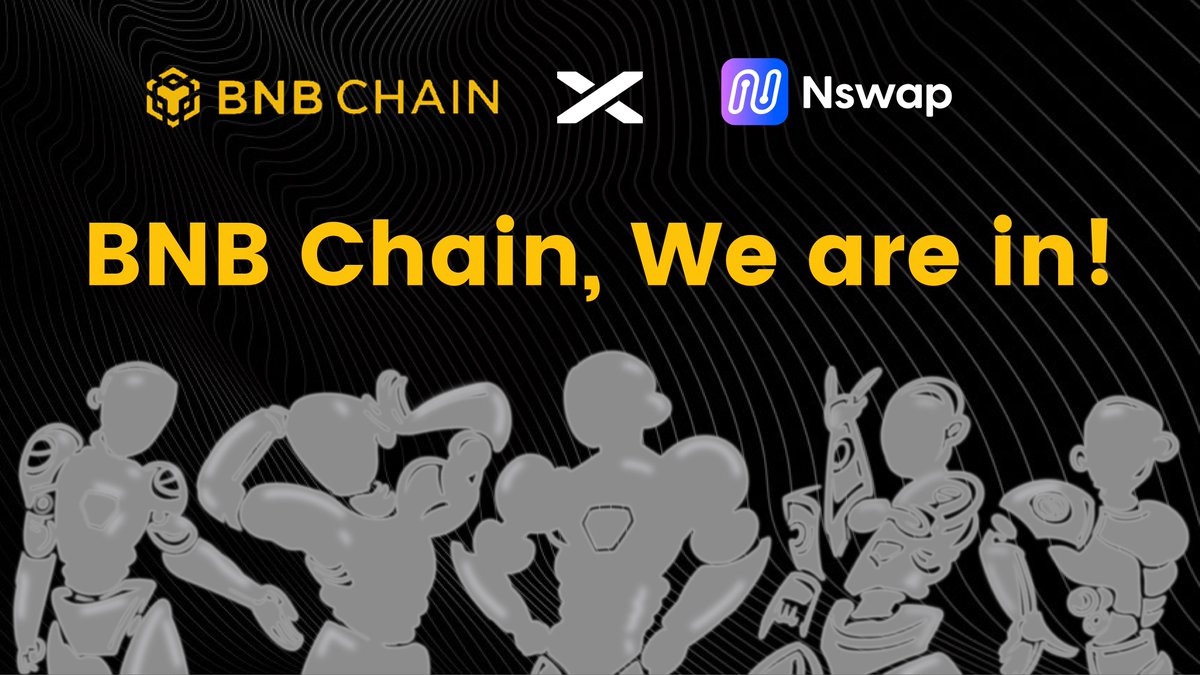 Hello,BNB Chain. We are in! 🎉🎉🎉

Our Platform NFT Leggi on <a href="/BNBCHAIN/">BNB Chain</a> is ready to launch. 

Leggi🤖: Free mint
Mint Time: 12:00 PM, Nov.10 - 12:00 PM, Nov.12, UTC+0
Limit: 1 NFT/address
Mint here: nswap.link/launch/2070096

Like, rt &amp; @ 3 frens, we will give away 200 U (20*10U)!
