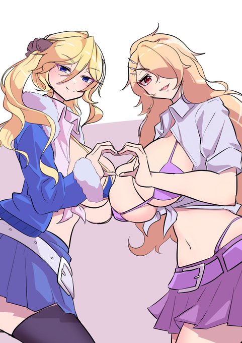 お題箱で貰ったアメスクシトリー&amp;マモン
シトリーさんこれでも原作の方が露出度高いんやなぁ 