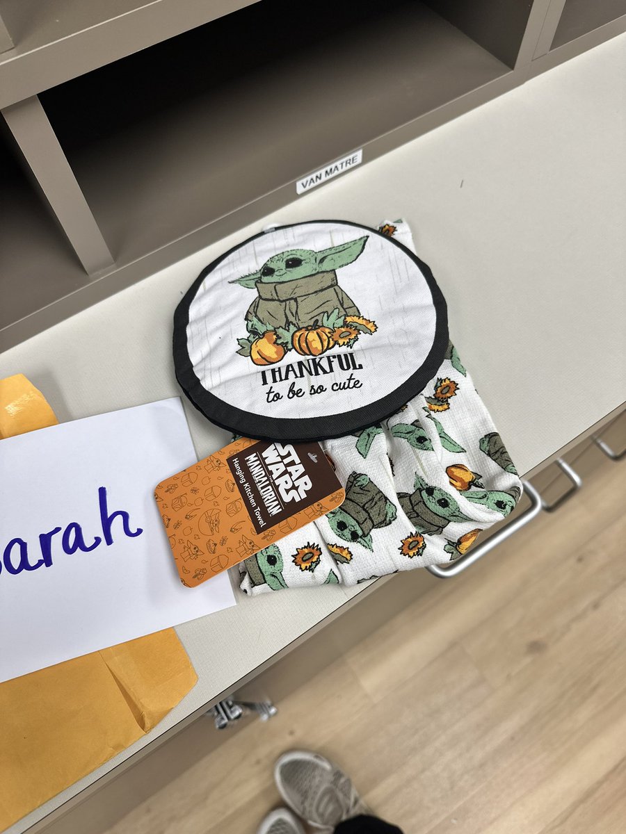 Great way to start the day!! It’s not even my birthday ❤️ #blessedPEteacher