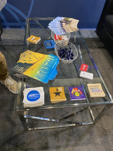Johns Hopkins Bloomberg School of Public Health (@johnshopkinssph) on Twitter photo Check out our booth at <a href="/PublicHealth/">APHA</a>'s #APHA2022 <a href="/APHAAnnualMtg/">APHA's Annual Meeting & Expo</a>, and grab some cool stickers, or maybe run into <a href="/EllenJMacKenzie/">Ellen MacKenzie</a>.
We are thrilled to have the opportunity to engage with public health experts, collaborate with other advocates, and grow professionally. Check out our booth at <a href="/PublicHealth/">APHA</a>'s #APHA2022 <a href="/APHAAnnualMtg/">APHA's Annual Meeting & Expo</a>, and grab some cool stickers, or maybe run into <a href="/EllenJMacKenzie/">Ellen MacKenzie</a>.
We are thrilled to have the opportunity to engage with public health experts, collaborate with other advocates, and grow professionally.