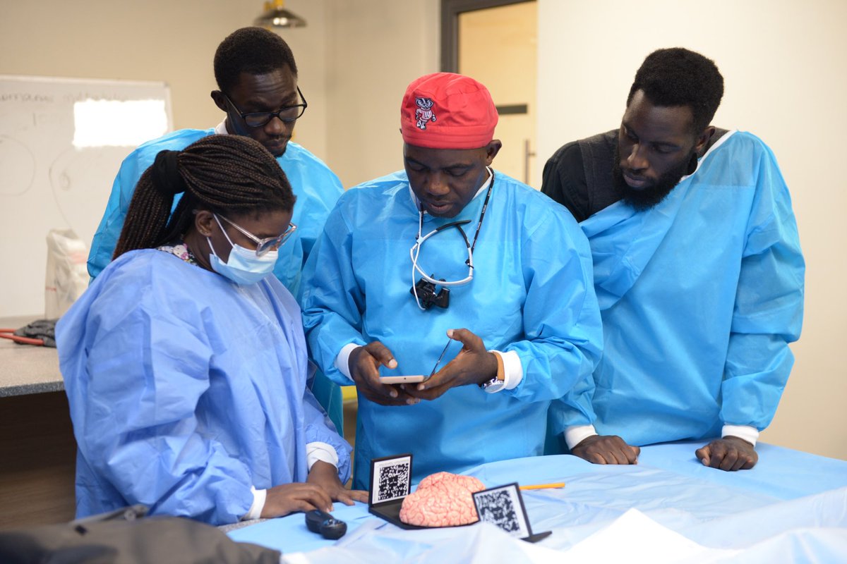 caans2022's tweet photo. Neurosurgical simulation exercises ongoing at @AKUMCEA. Kenya is the 1st East African Country to benefit from the Global Training Project 2022 thanks to @upsurgeon. 
@ignatiusesene @NeuroChirGlobal @mmagoha @AllanWere7 
#CAANS2022 https://t.co/RDDrNR3vPn