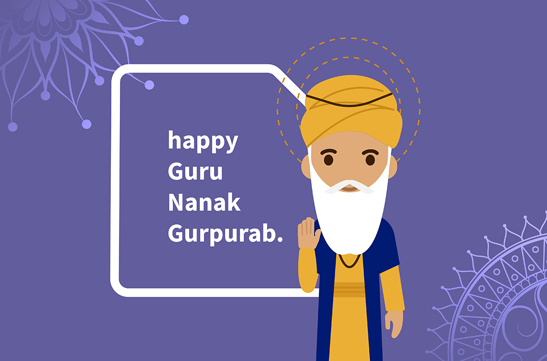 Happy Gurpurab! Wishing joy, health and prosperity to Sikhs from all around the world celebrating the 553rd Birthday of Guru Nanak today.