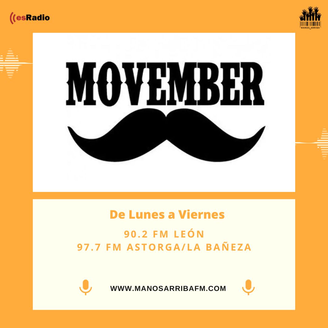 AVANCE |  Hoy en #ManosArribaFM hablaremos del <a href="/MovemberLeon/">Movember León</a> con uno de sus miembros, Alejandro Ordás,  y en Gana la Banca, Gelo Blanco nos aconsejará para contratar una hipoteca o cómo renegociarla. 

Te esperamos en las ondas😉

#Laradiodelconsumidor #EsRadioLeón #Leonesp