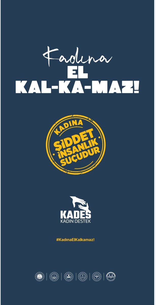 Her türlü şiddet gibi KADIN a yönelik şiddet de suçtur!