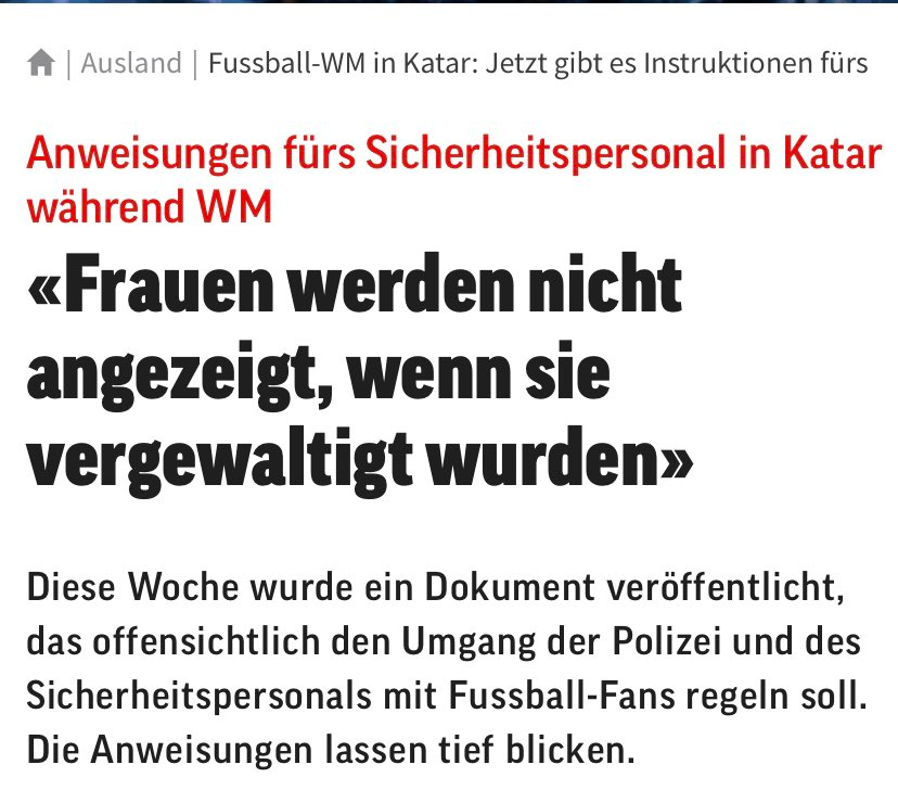 Alle Leute die Qatar supporten einfach🤡

Wenn das Wahr ist, frage ich mich wie irgendwer dahinter stehen kann.. wtf