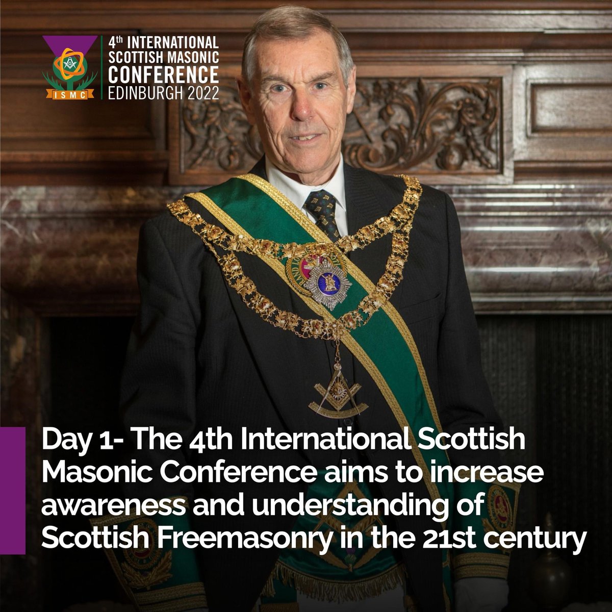 Looking forward to attending the 4th International Scottish Masonic Conference in Edinburgh.