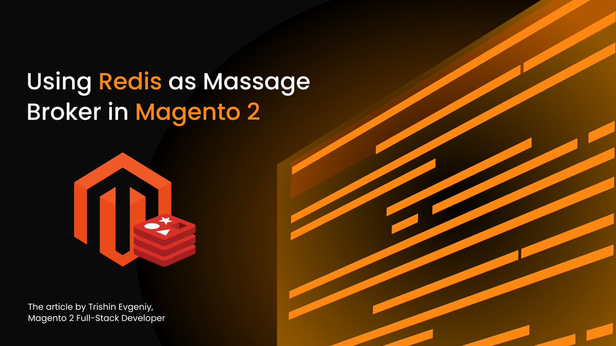 Today we would like to share with you an article by Evgeny Trishin, Magento 2 Full-stack Developer, IT Delight - "USING REDIS AS MESSAGE BROKER IN MAGENTO 2" - promagento.org/2022/11/using-…🔥