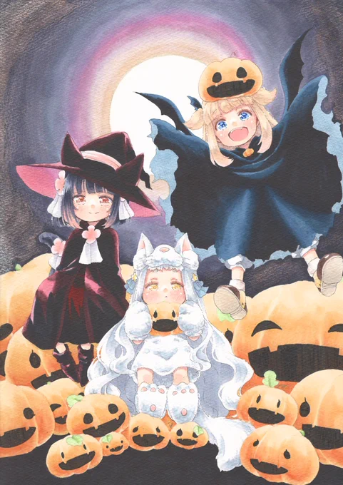 #クリエイターさんの夜っぽい作品が見たい夜といえばユキちゃん 