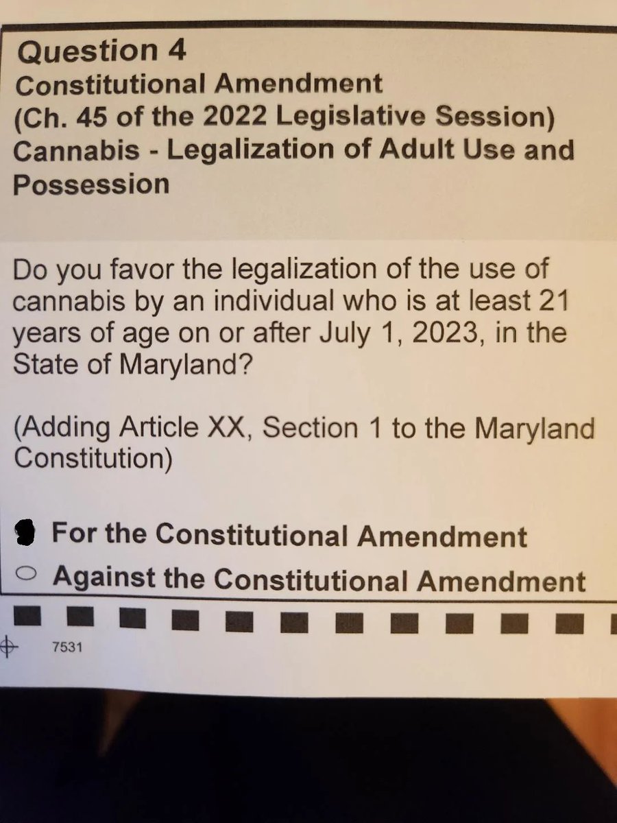thee_alleycat's tweet photo. Good morninggg!

Today’s the day #Maryland ✌🏼🧡🍁 #VoteYes to Question 4!! https://t.co/7C84pFpvW4