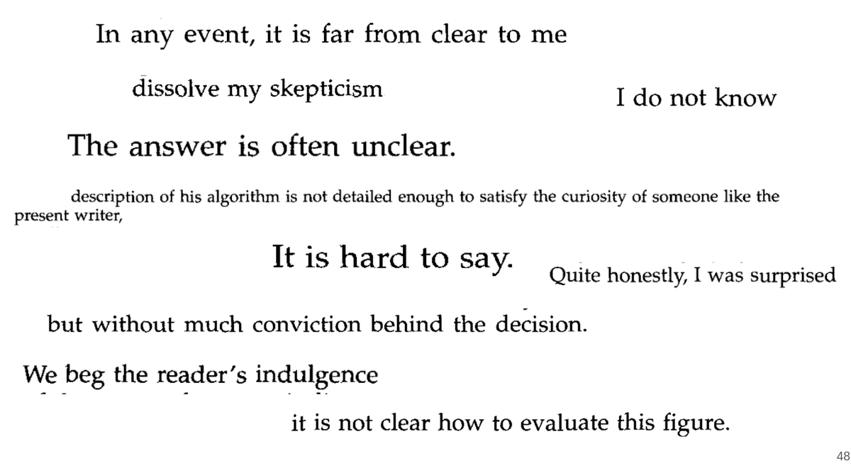 Nothing beats Goldsmith 2001:
> writes a paper
> makes a decision
> "without much conviction behind decision"
> refuses to elaborate
> end of section
<a href="/butoialexandra/">Butoi Alexandra</a> @ryandcotterell aclanthology.org/J01-2001.pdf