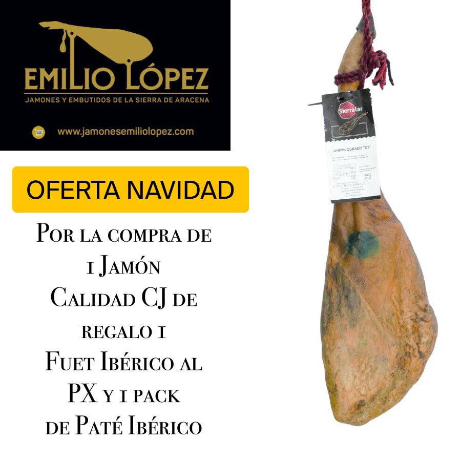 JAMONES Y EMBUTIDOS EMILIO LOPEZ tweet media