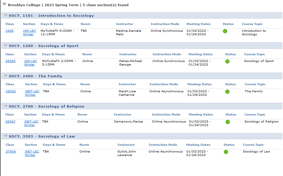 Winter is coming! Take a sociology course!