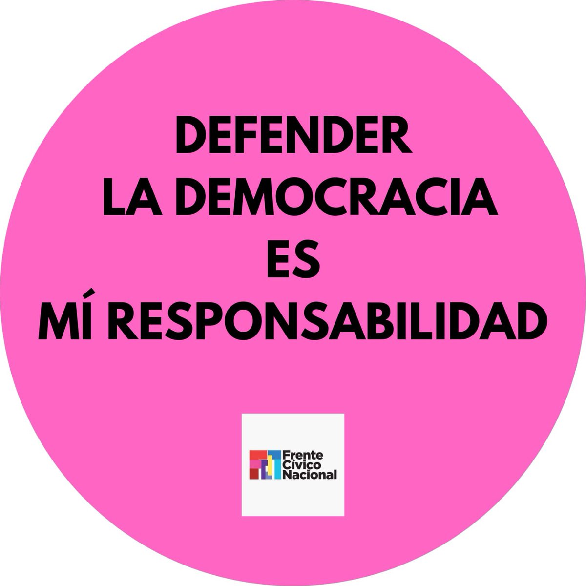 Entiéndanlo bien.
No estamos defendiendo a ningún partido político.
Estamos defendiendo las reglas claras y transparentes del proceso democrático que hemos construido los ciudadanos.
Esto NO es de partidos.
Es de libertad y derechos !
#ElINENoSeToca