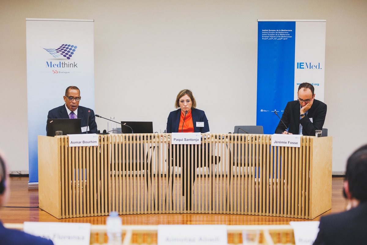 IEMed_'s tweet photo. The 2nd day of the #MedThink5plus5 seminar in Lisbon is about to start.
Follow today's sessions on #Innovation as a driver for #SustainableBlueEconomy and #Cooperation in #Education & #Employment.
👉https://t.co/k77ZDFtBJP https://t.co/YVFRZvq0qZ
