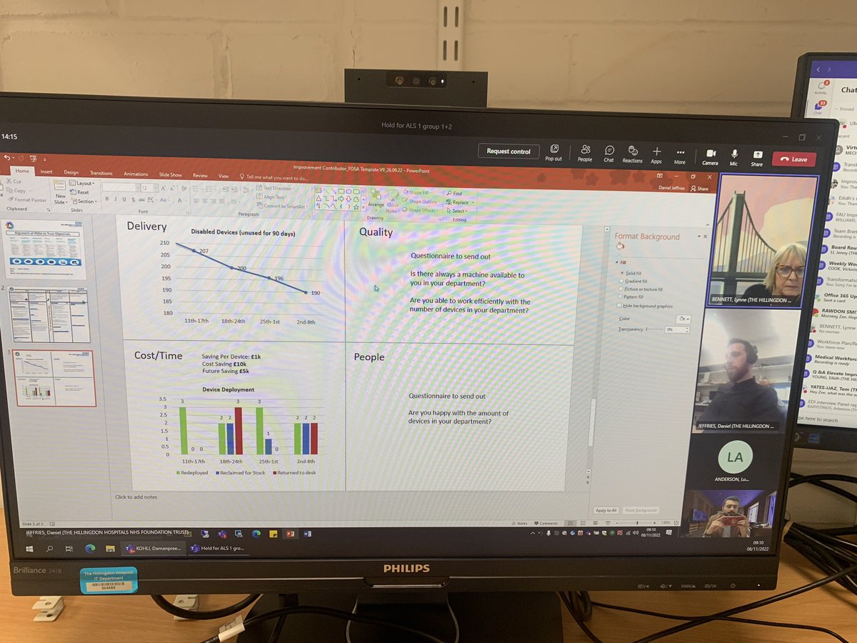Zeeshan Umer (@zee_umer_1) on Twitter photo Another amazing Action Learning Set with our Improvement Contributors in training. Dan from IT sharing the benefits of his PDSA on improving devices utilisation at the Trust. Well done 👏 👏 <a href="/lbgemini2lindy/">lynne bennett</a> <a href="/youngeilidh/">Eilidh Young</a> <a href="/BurkettNoel/">Noel Burkett</a> <a href="/HillingdonNHSFT/">The Hillingdon Hospitals</a> Another amazing Action Learning Set with our Improvement Contributors in training. Dan from IT sharing the benefits of his PDSA on improving devices utilisation at the Trust. Well done 👏 👏 <a href="/lbgemini2lindy/">lynne bennett</a> <a href="/youngeilidh/">Eilidh Young</a> <a href="/BurkettNoel/">Noel Burkett</a> <a href="/HillingdonNHSFT/">The Hillingdon Hospitals</a>