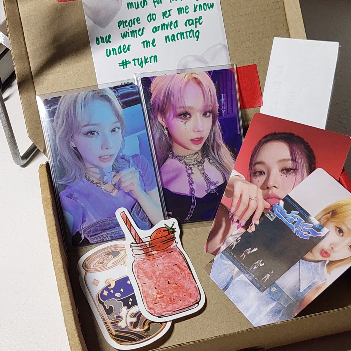 ksnmails's tweet photo. . . 🌷 love mail ! <3 

hello @krnhauls [ #tykrn ] winter arrived safely nd securely! tnx saur much for d freebies and secured packaging, take care! 🫰 https://t.co/EKwPxKsC2O