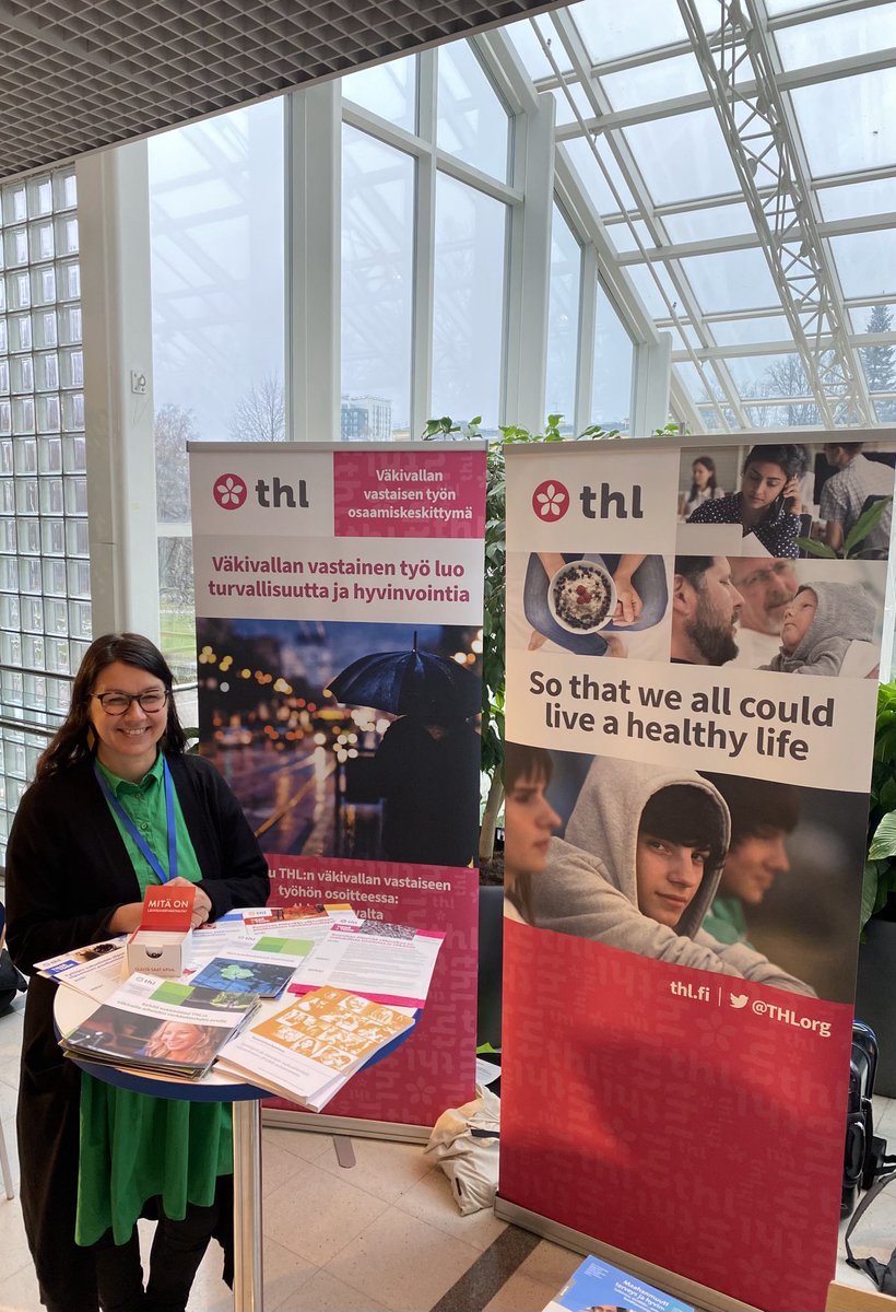 THL:n väkivallan vastaista työtä esillä #integration2022 -messuilla, tervetuloa moikkaamaan!! #kunniaanliittyvavakivalta #FGM #silpominen #voske ⁦<a href="/THLorg/">THL</a>⁩