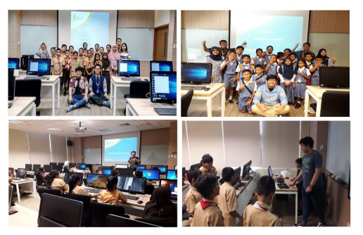 arli_ap's tweet photo. This is an activity photo from my very first published community engagement paper in the #bioinformatics study program of #i3L. It is about providing basic office package competence to elementary school, and was conducted way before the… https://t.co/YyN3ZnEJwI https://t.co/IwhK2xRlb6